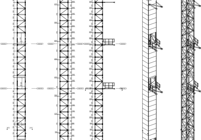 Panorama – Elevator Construction – Skopje, North Macedonia