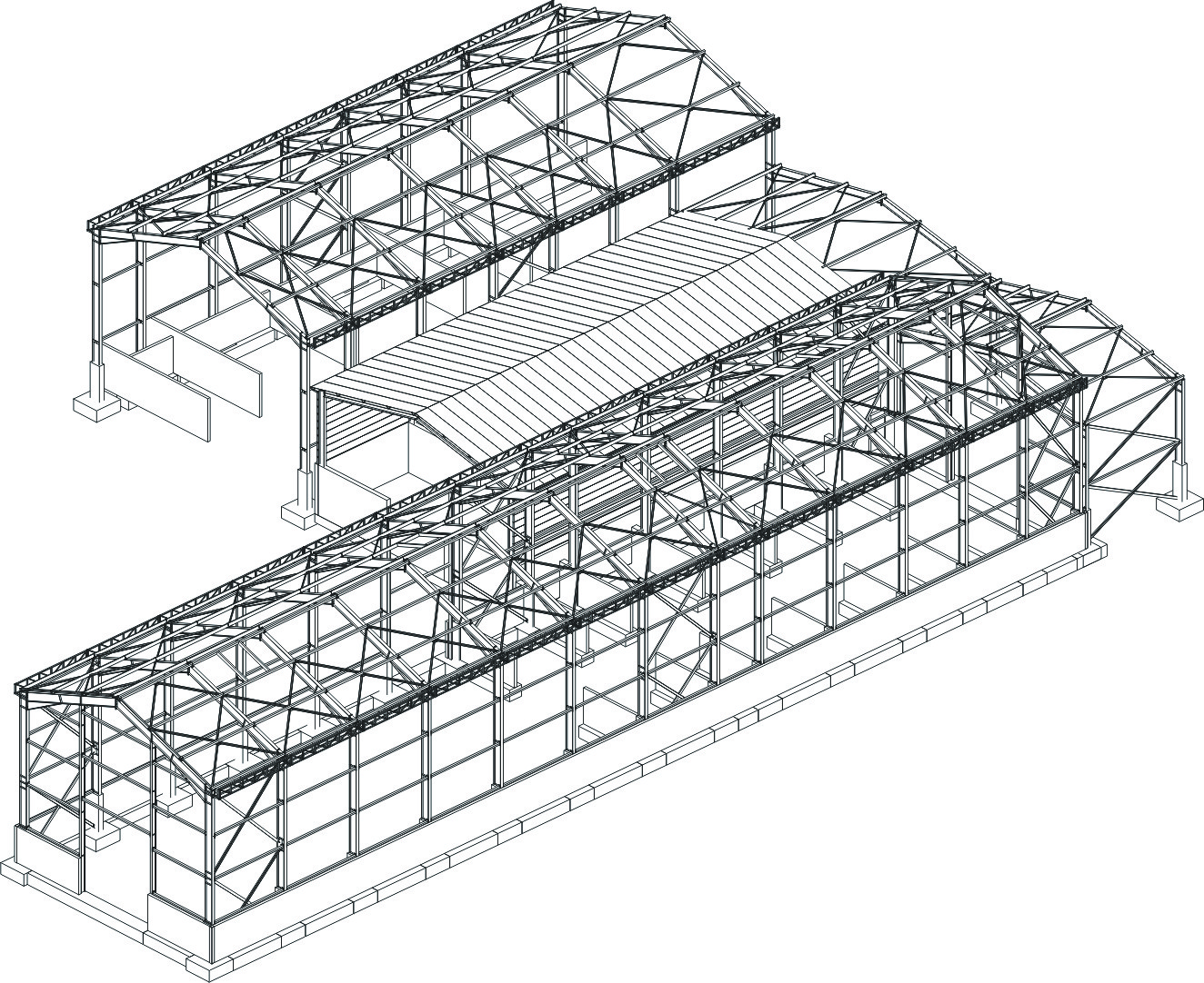 Roofing and cold hall – Ulm, Germany