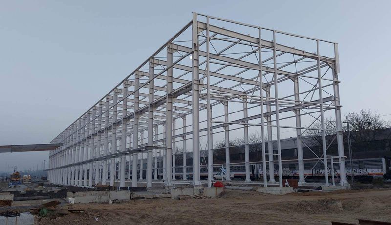 Servise hall for trains – Belgrade, Serbia 4